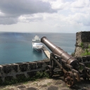 fort and cruise ship.jpg